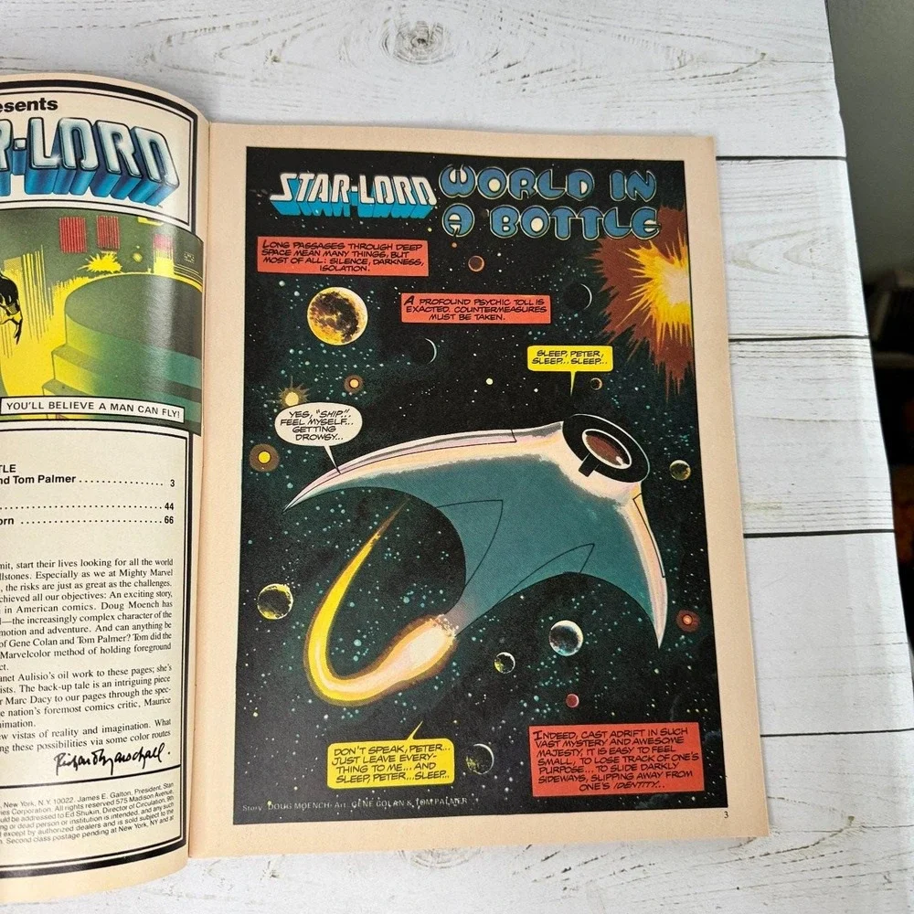 Star-Lord Marvel Super Special #10 1979 Comic Magazine Sci-Fi Marvel